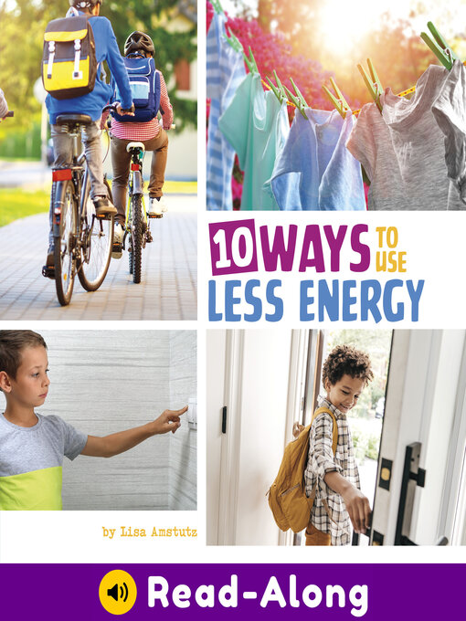 Cover of 10 Ways to Use Less Energy